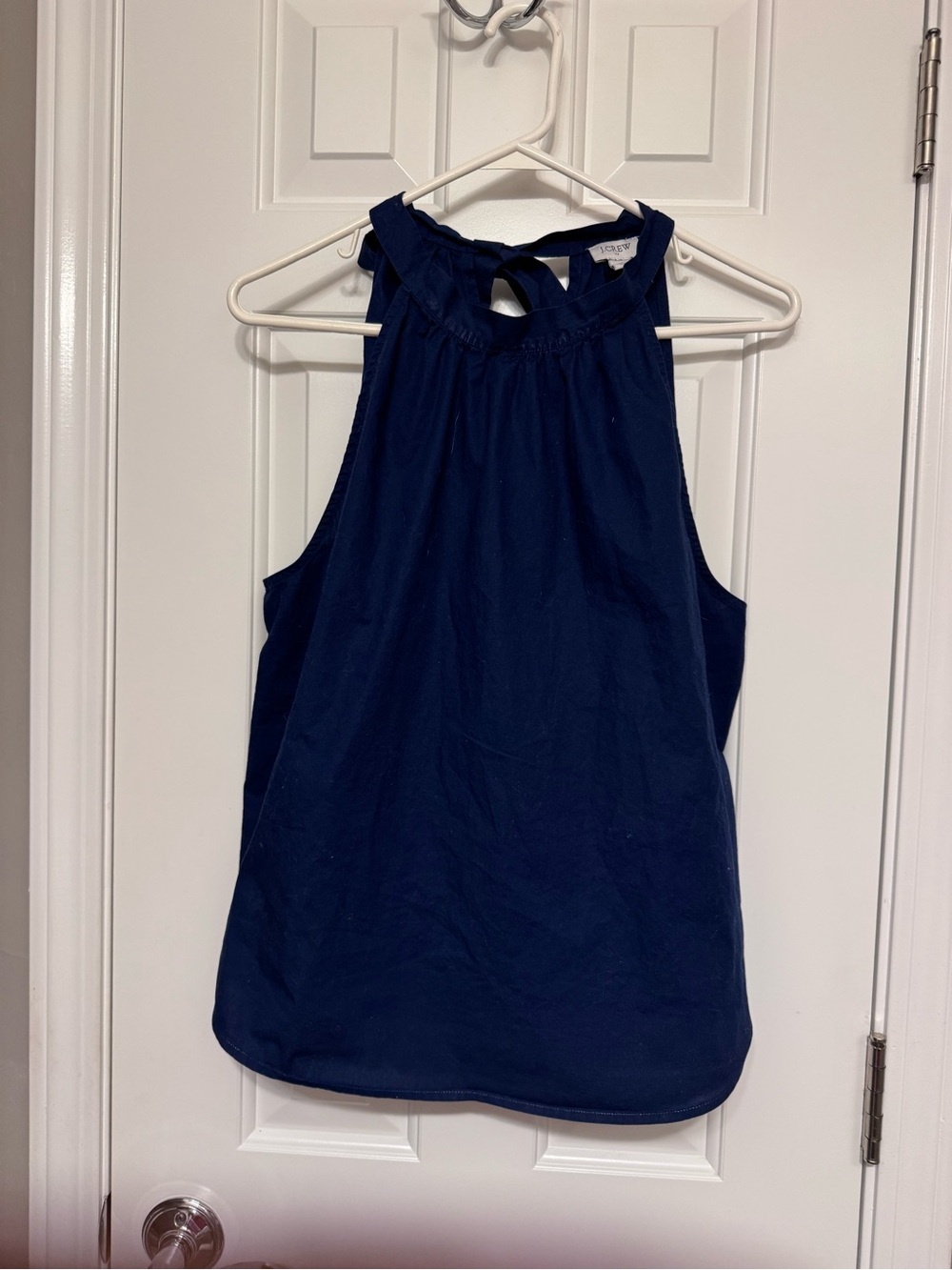 J.Crew Halter Tie-Back Sleeveless Top